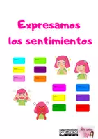 Vista previa - Tarjetas / Manipulativos - Expresamos los sentimientos - Portada