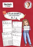 Vorschau - Arbeitsblätter - Buchstabe A Arbeitsblätter | Einführung Druckschrift Klasse 1 - Deckblatt