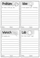 Vorschau - Arbeitsblätter - Klassenrat - Arbeitsblätter, Protokoll, Rednerliste, Anliegen und mehr - Seite 2