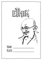 Vorschau - Mal- und Bastelvorlagen - Deckblatt Ethik - Deckblatt