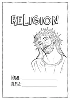 Vorschau - Mal- und Bastelvorlagen - Deckblatt Religion - Deckblatt