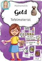 Vorschau - Unterrichtsreihen - Geld Materialpaket Klasse 1-3 | Euro & Cent | Mathematik Grundschule - Seite 1
