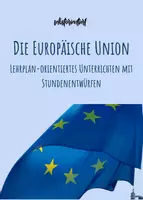 Vorschau - Stundenentwürfe - Stundenentwürfe: Europäische Union - Lehrplan-Orientierte Unterrichtsreihe - Deckblatt