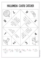 Vorschau - Spiele - Halloween Cootie Catcher; craftivity; Spiel (Englisch) - Seite 3