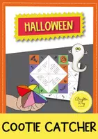 Aperçu - Matériel pour travaux manuels / dessin - Halloween Cootie Catcher; Jeu (Anglais) - Page de couverture