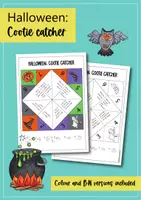 Aperçu - Matériel pour travaux manuels / dessin - Halloween Cootie Catcher; Jeu (Anglais) - Page 2