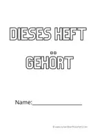 Vorschau - Arbeitsblätter - Ausmalheft Wassertiere, Waldtiere - Seite 1