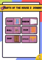 Vista previa - Juegos / Gamificación - Domino parts of the house 2 - Portada