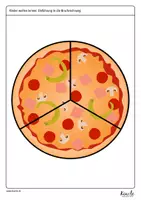 Vorschau - Präsentationen/Tafelbilder - Tafelmaterial Einführung Brüche und Bruchrechnung - Seite 3