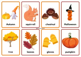 Aperçu - Cartes / Images - Flashcards d'automne en anglais! - Page 2