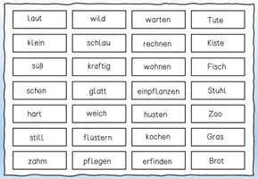 Vorschau - Spiele - Fliegenklatschen Wortarten / Nomen Verben Adjektive - Seite 3