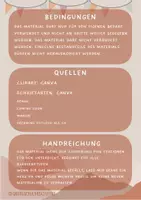 Vorschau - Stationenlernen - Stationskärtchen (Stationsarbeit) Boho Stil - Seite 1