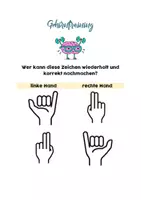 Vorschau - Aufgabenkarten - Gehirntraining 2 - Handgymnastik - Konzentrationsübungen - Seite 3