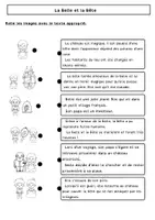 Aperçu - Apprentissages en autonomie - Activité La belle et la bête - Page de couverture