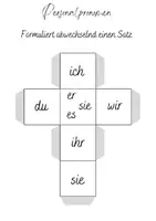 Vorschau - Spiele - Würfelspiel Personalpronomen - Seite 1