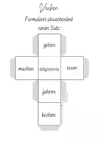 Vorschau - Spiele - Würfelspiel Verben - Seite 1