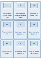 Vorschau - Spiele - Lesespiel TEIL2 zum Einmaleins & Einsdurcheins - Seite 2