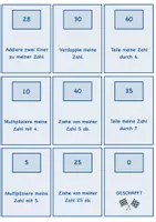 Vorschau - Spiele - Lesespiel TEIL2 zum Einmaleins & Einsdurcheins - Seite 3