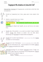 Vorschau - Arbeitsblätter - Gruppenpuzzle Wie entstand die Erde? - Deckblatt