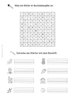 Vorschau - Arbeitsblätter - Suchsel für den Anfangsunterricht/Förderunterricht - Seite 3