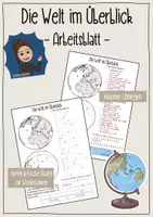 Vorschau - Arbeitsblätter - Welt im Überblick - Arbeitsblatt - Deckblatt