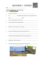 Vorschau - Klassenarbeiten - Klassenarbeit - South Africa - 10. Klasse - Seite 2