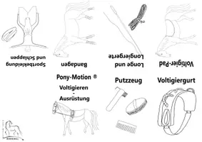 Vorschau - Arbeitsblätter - Faltbücher Voltigieren Paket: Ausrüstung und Übungen - Seite 2