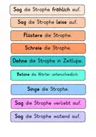 Vorschau - Arbeitsblätter - Gedichte- Werkstatt Herbst - Seite 1