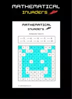 Vista previa - Hojas de trabajo - Tablas de Multiplicar 2, 3 y 5 - Mathematical Invaders - Portada