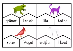 Vorschau - Anderer Materialtyp - Brauner Bär: Legepuzzle – anhand der Lektüre „Brauner Bär, wen siehst denn du?“ – DaZ/Deutsch – Kl. 1/2 - Seite 3