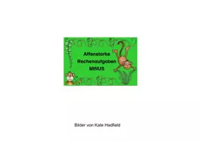 Vorschau - Stationenlernen - Rechnen in Schritten minus - Deckblatt