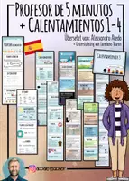 Vorschau - Spiele - Profesor de 5 Minutos + Calentamientos 1-4 PAKET - Deckblatt