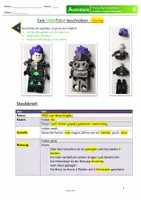 Vorschau - Arbeitsblätter - Personenbeschreibung: Eine Legofigur beschreiben - Seite 2