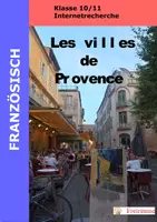 Vorschau - Arbeitsblätter - Les villes de Provence - Deckblatt