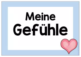 Vorschau - Bildkarten - Themenplakat Gefühle - Seite 3