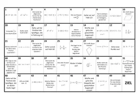 Vorschau - Spiele - Würfelspiel - gemischte Themen der 6. und 7. Schulstufe - Deckblatt