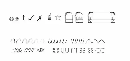Vorschau - selbst erstellte Schriftarten - Alle Schulschriften (LA, VA, SAS, DR, GS) Software für MAC - Seite 3