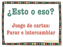 Vorschau - Spiele - ¿Esto o eso? - Juego de cartas: Parar e intercambiar - Seite 1