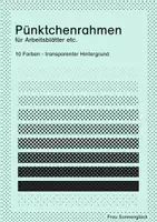 Vorschau - Anderer Materialtyp - Schwarze Pünktchenrahmen - Deckblatt