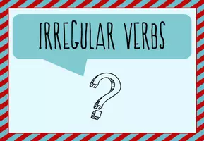 Vorschau - Fördermaterial/Inklusion - Unregelmäßige Verben Englisch Irregular Verbs - Deckblatt
