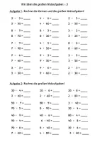 Vorschau - Arbeitsblätter - Zehnereinmaleins üben Multiplikation und Division bis 1000 - Seite 2