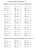 Vorschau - Arbeitsblätter - Zehnereinmaleins üben Multiplikation und Division bis 1000 - Seite 3