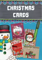 Vorschau - Arbeitsblätter - Christmas cards - Deckblatt