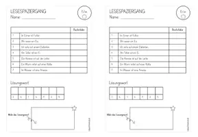 Vorschau - Arbeitsblätter - Lesespaziergang zum Zwielaut Ei/ei - Seite 3