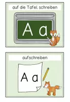 Vorschau - Stationenlernen - Schilder Buchstabenstationen Fuchsklasse - Seite 3