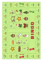 Vorschau - Arbeitsblätter - Bingo de Noël / Bingo de Noel - Seite 1