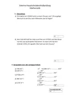 Vorschau - Arbeitsblätter - Mathematik Prüfung für den externen Hauptschulabschluss - Seite 3