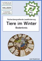 Vorschau - Spiele - Bodenkreis - Tiere im Winter (fächerübergreifende Leseförderung, Legekreis, Inklusion) - Deckblatt