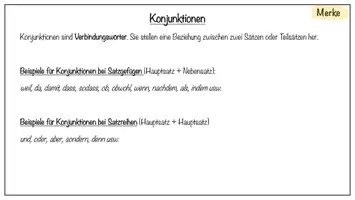 Vorschau - Merkblätter - Haupt- und Nebensätze, Satzreihe und Satzgefüge - Merkzettel - Seite 3