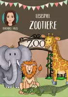 Vorschau - Spiele - Lesespiel: Zootiere - Deckblatt